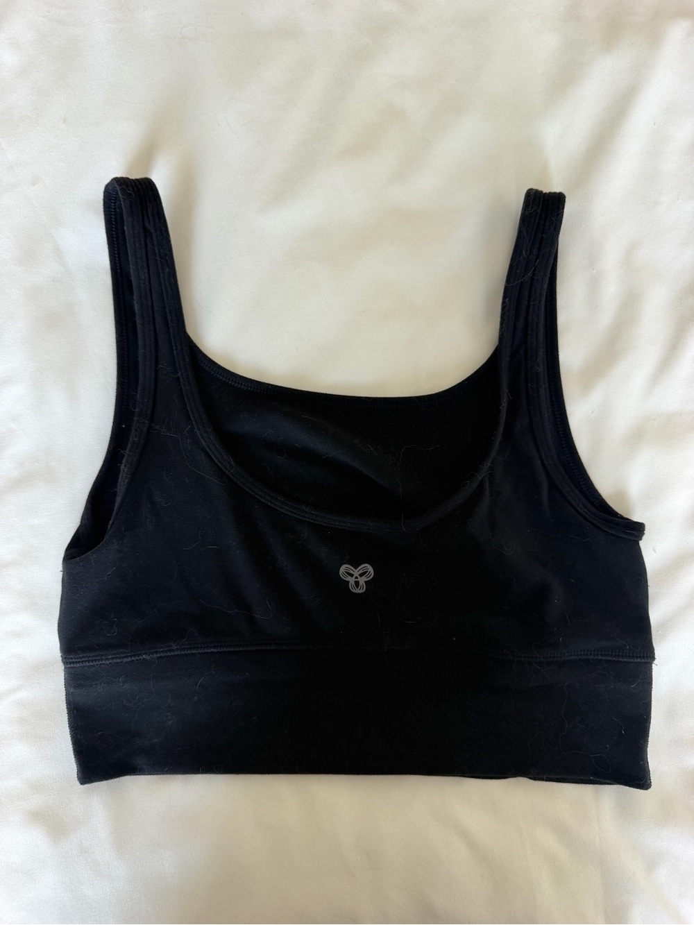 Black Scoop Neck Long Line Sports Bra - Aritzia TNA Action